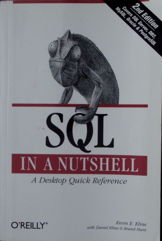 SQL in a Nutshell. A Desktop Quick Reference.