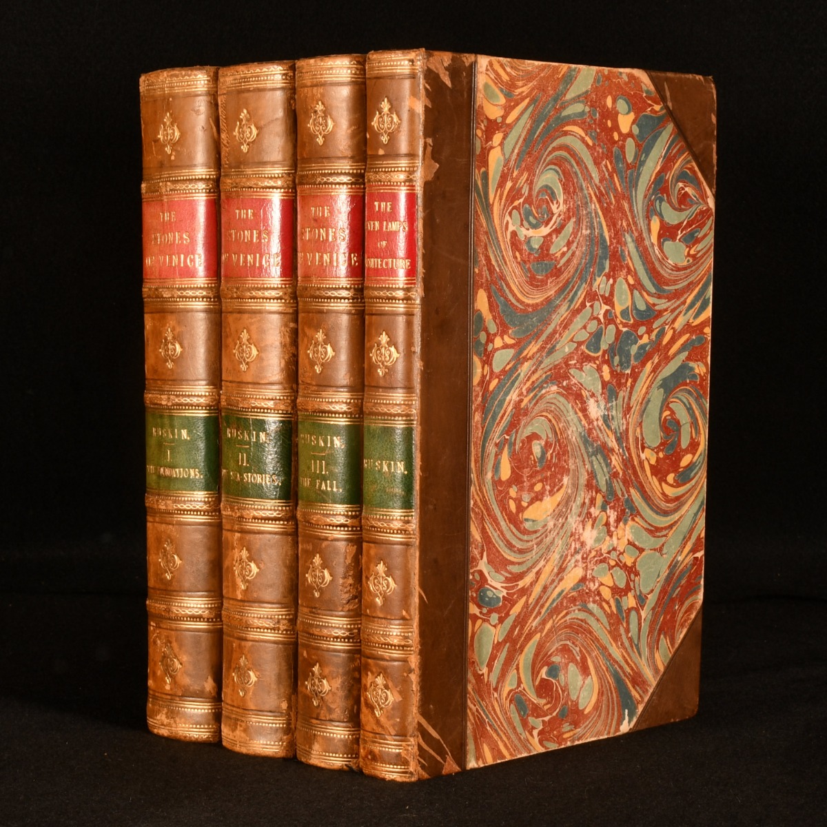 The Stones of Venice The Seven Lamps of Architecture John Ruskin [Very Good] [Hardcover]