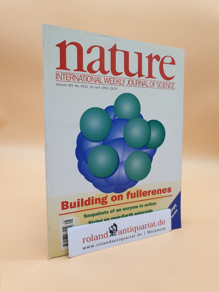 nature - Volume 363, No. 6431, 24 June 1993 / International Weekly Journal of Science - Authors collective, (Editor)