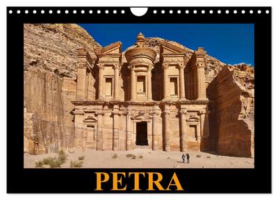 PETRA (Wandkalender 2024 DIN A4 quer), CALVENDO Monatskalender : Fotos der faszinierenden antiken, nabatäischen Felsenstadt Petra in der jordanischen Wüste, UNESCO-Weltkulturerbe - Jürgen Ritterbach