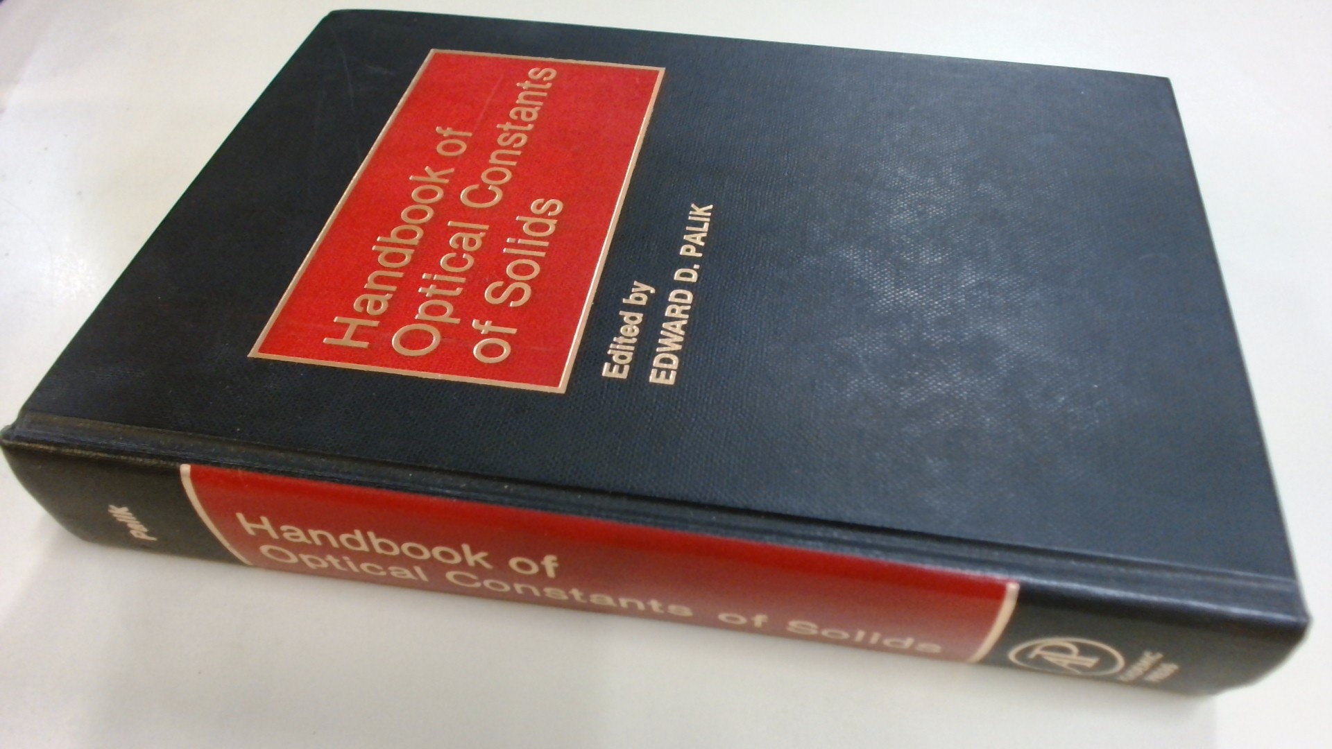 Handbook of Optical Constants of Solids: v. 1 - Edward D Palik (Ed.)