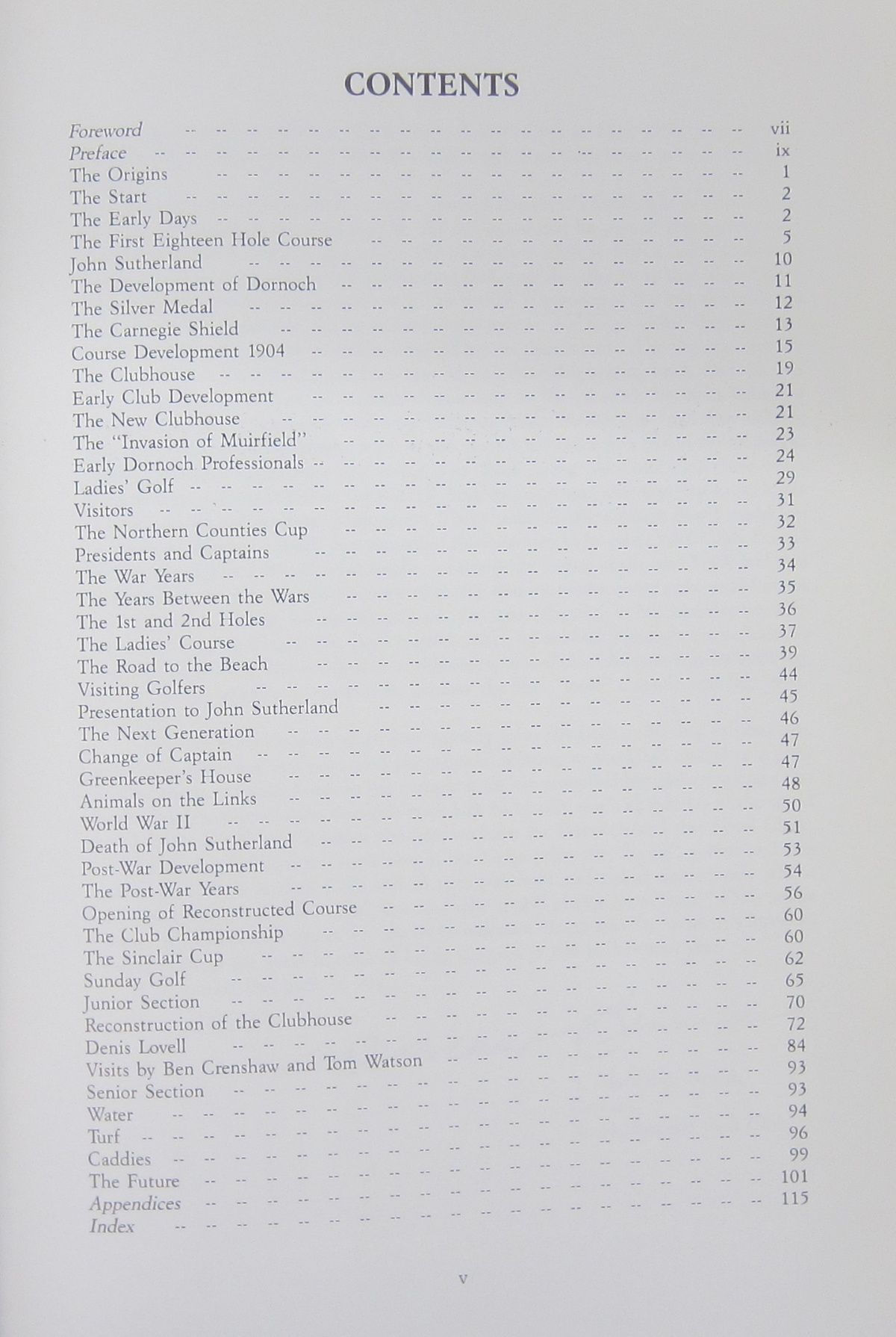 A History of the Royal Dornoch Golf Club 1877-1999 by MacLeod, John ...