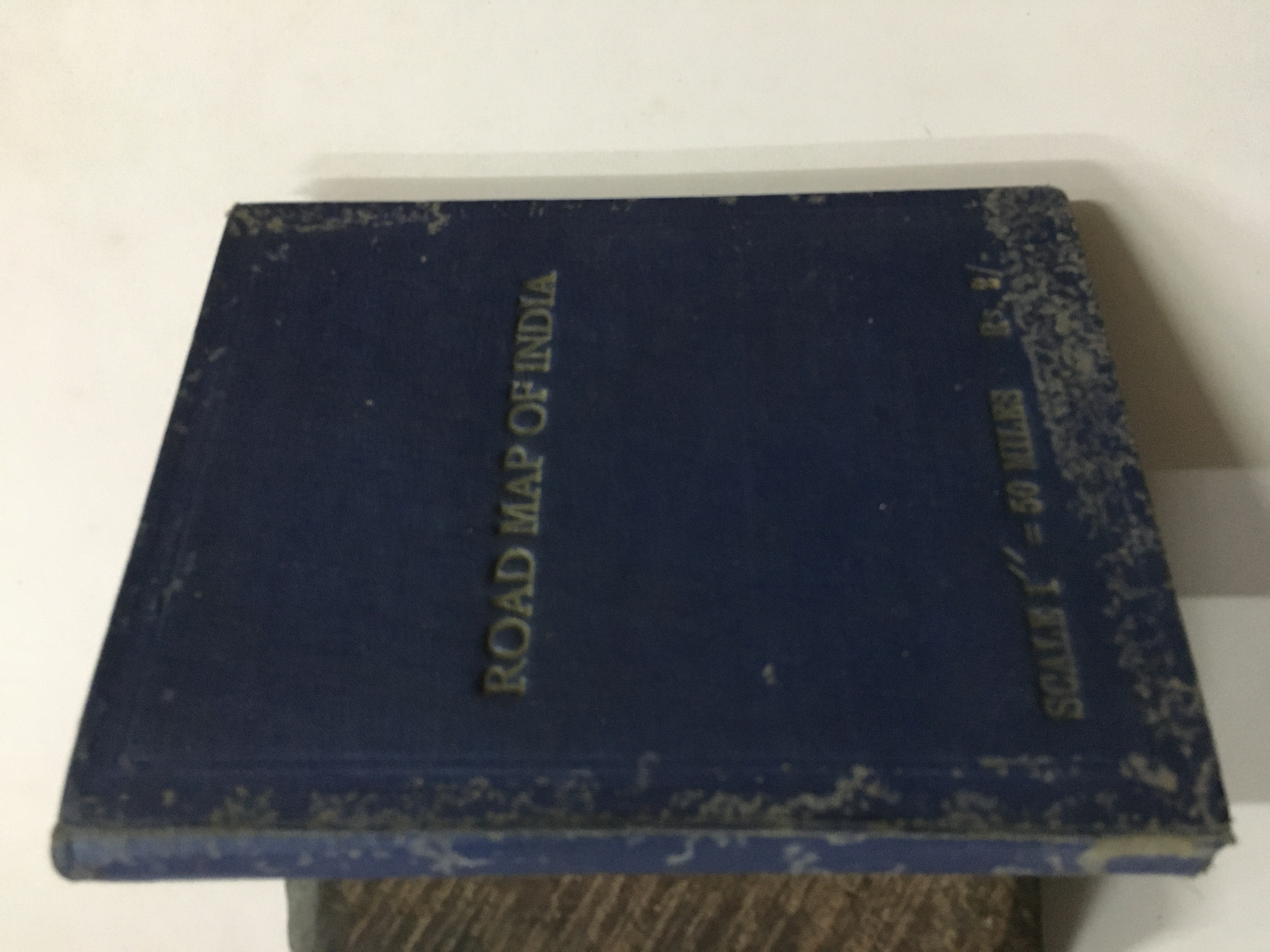 Road Map Of India 1939. Large Size. Linen Backed Survey Of India [Good] [Hardcover]