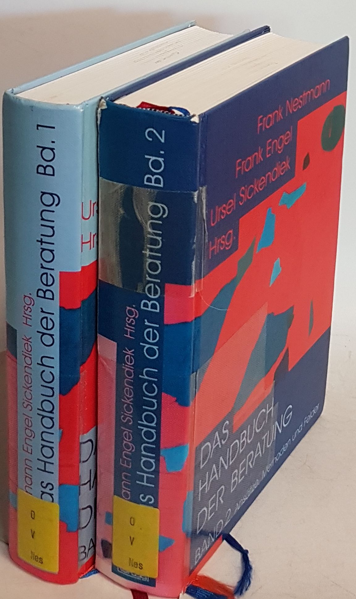 Das Handbuch der Beratung (2 Bände KOMPLETT) - Bd.1: Disziplinen und Zugänge/ Bd.2: Ansätze und Methoden. - Frank, Engel, Sickendiek Ursel und Nestmann Frank