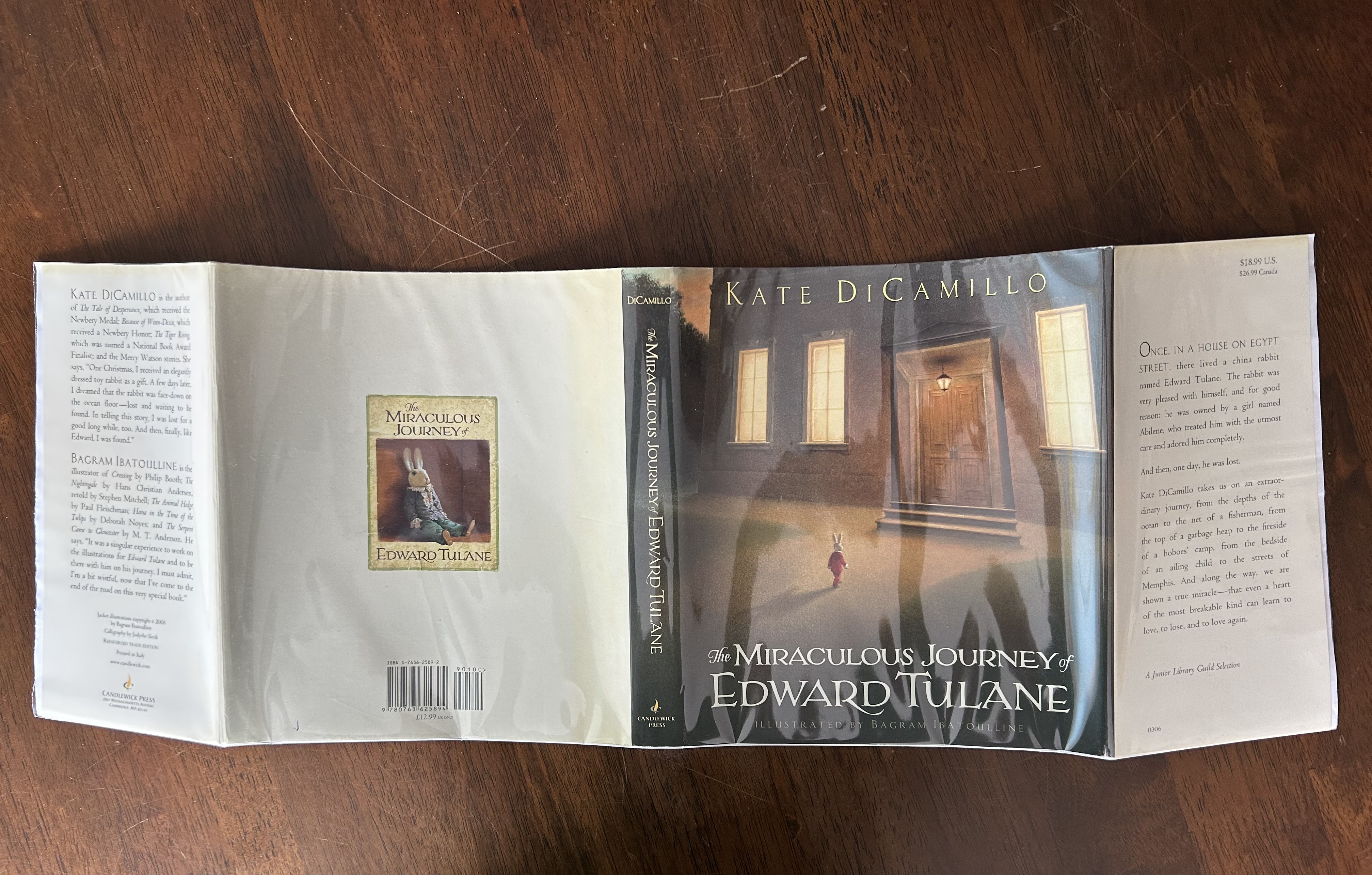 Of　Kate　Hill　DiCamillo:　Grimes　As　Hardcover　New　1st　Journey　Edition　Book　Club　The　Tulane　by　Miraculous　Edward　(2006)