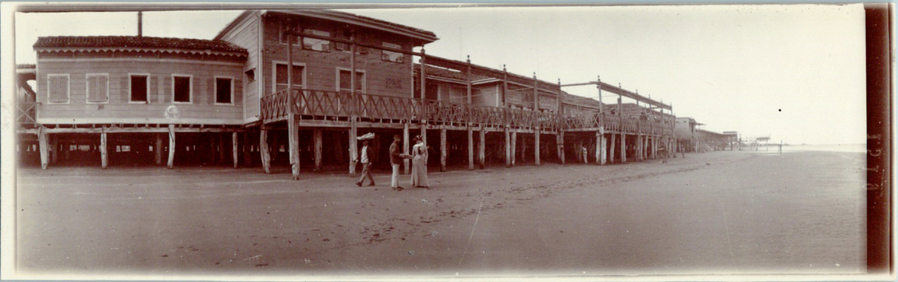 Italie, Venise, maisons sur pilotis by Photographie originale / Original photograph (1900