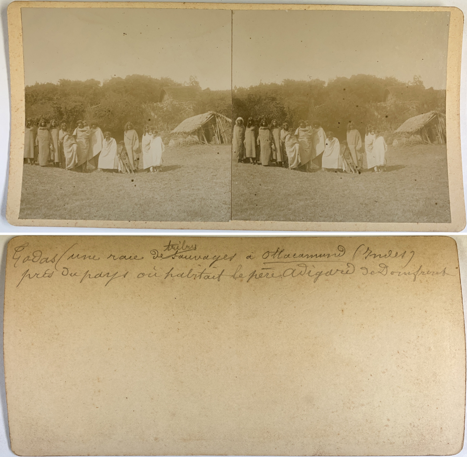 India, Todas, tribu sauvage Photographie originale / Original photograph [ ]