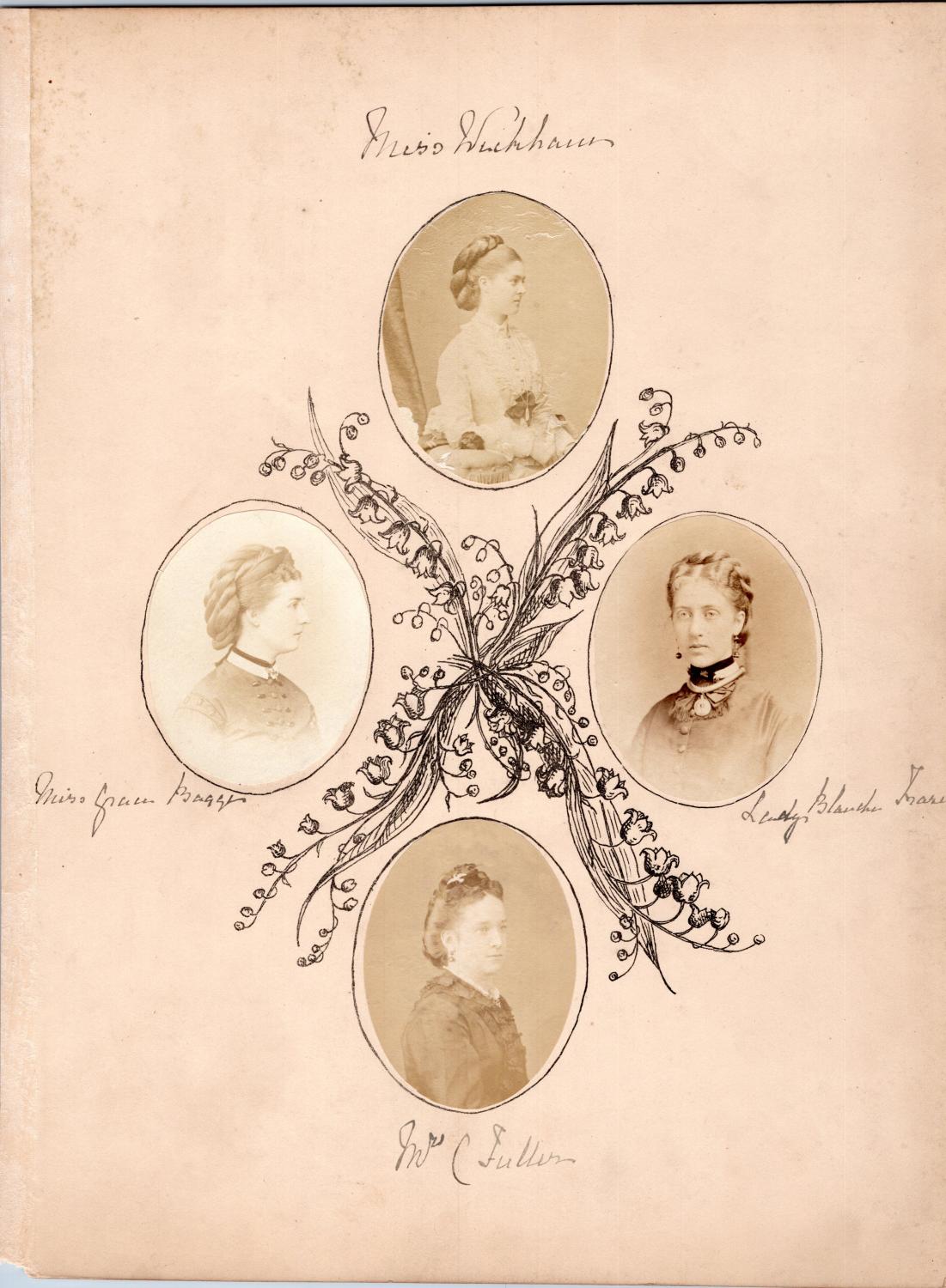 Album anglais, fantaisie, dessins, Photographie originale / Original photograph [ ]