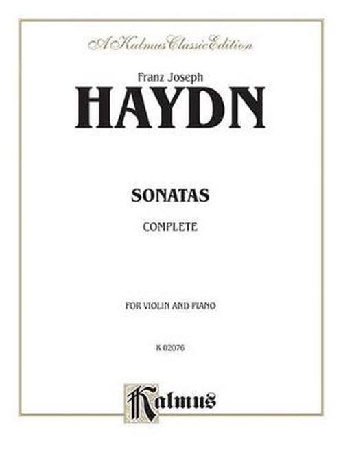 Haydn Violin Sonatas Complete (Paperback) - Franz Joseph Haydn