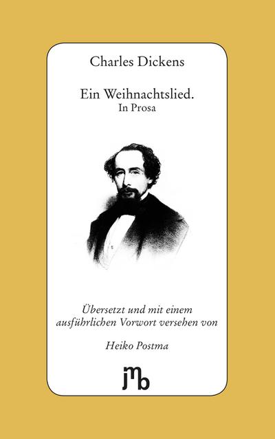 Ein Weihnachtslied. In Prosa : A Christmas Carol. In Prose - Charles Dickens
