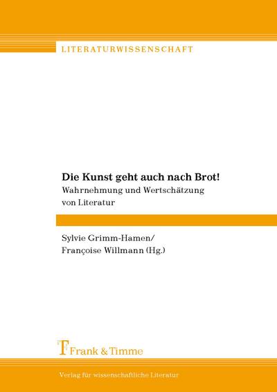 Die Kunst geht auch nach Brot! - Sylvie Grimm-Hamen