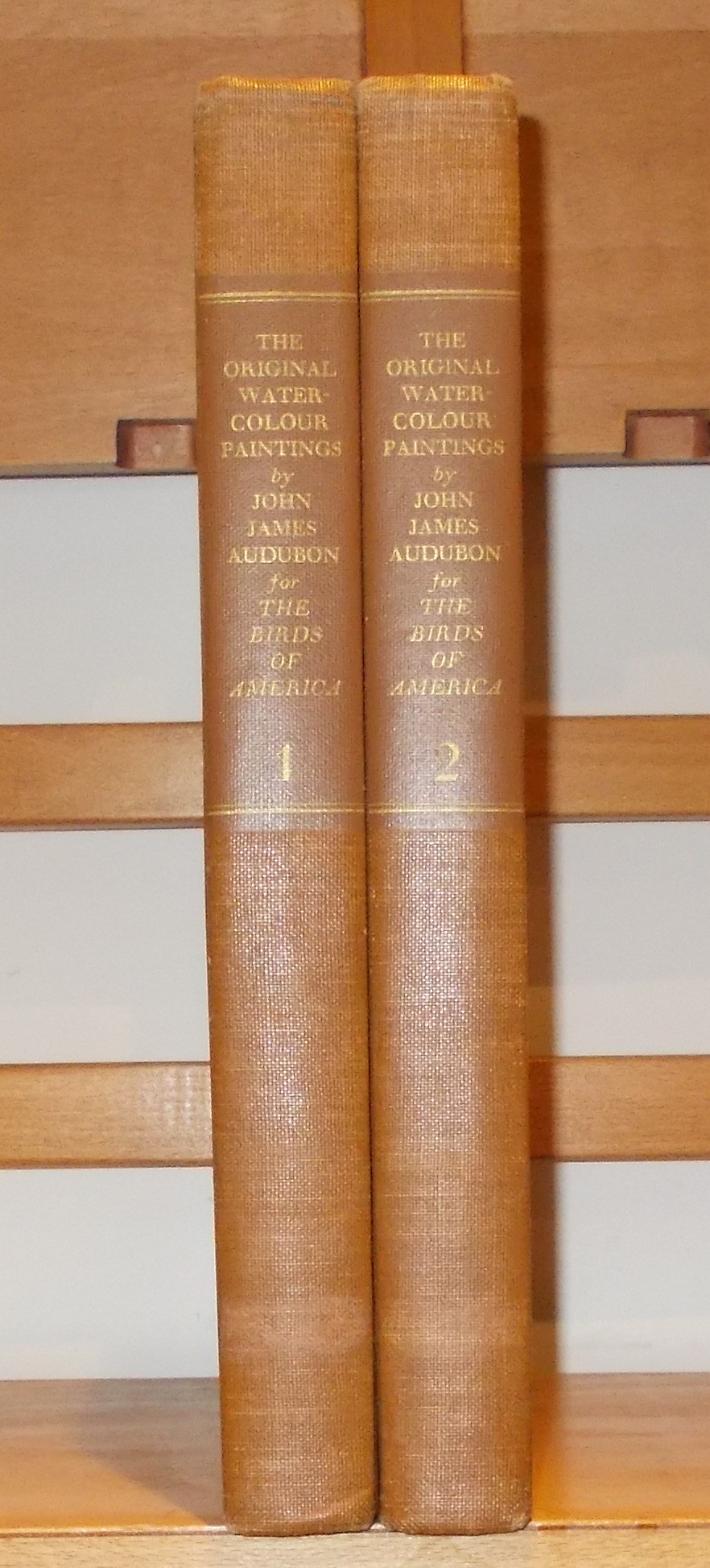 The Original Water-Colour Paintings By John James Audubon for Birds of America [ Complete in 2 Volumes ] Audubon John James [ ] [Hardcover]