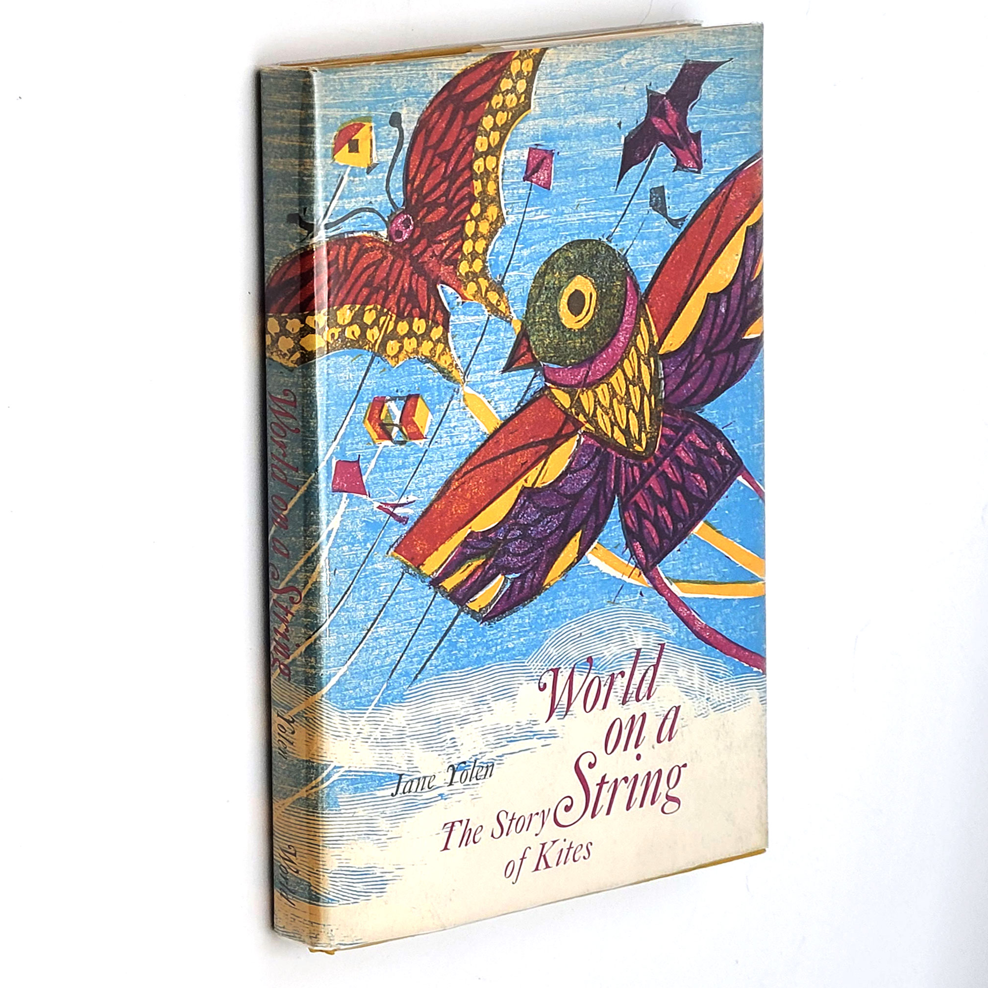 [Signé] World on a String: The Story of Kites Jane Yolen [Bon] [Couverture rigide]