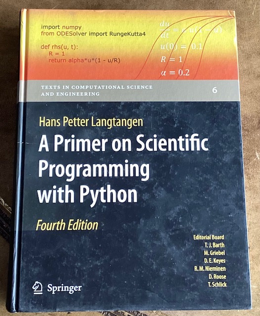 A Primer on Scientific Programming with Python: Fourth Edition - Hans Petter Langtangen