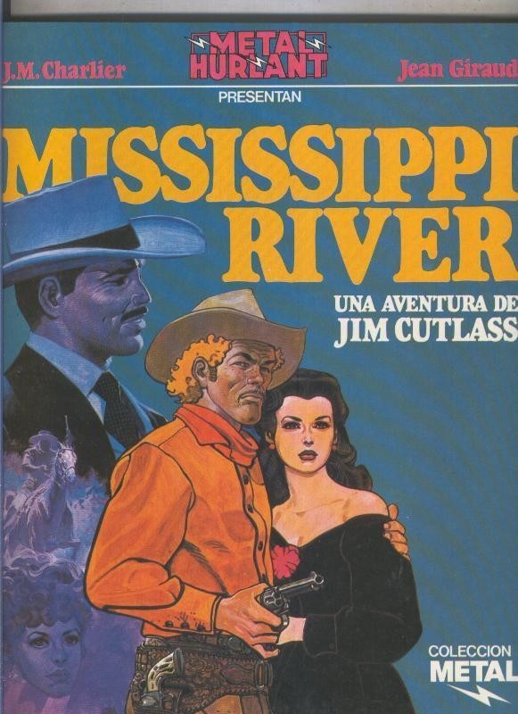 Metal numero 01: Jim Cutlass: Mississippi River - Charlier-Giraud