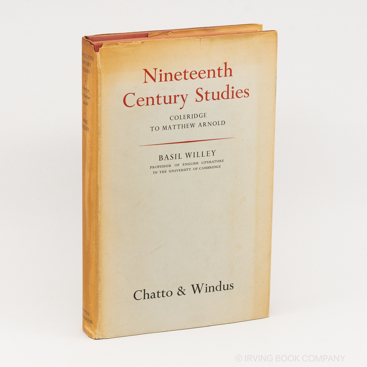 Nineteenth Century Studies - WILLEY, BASIL