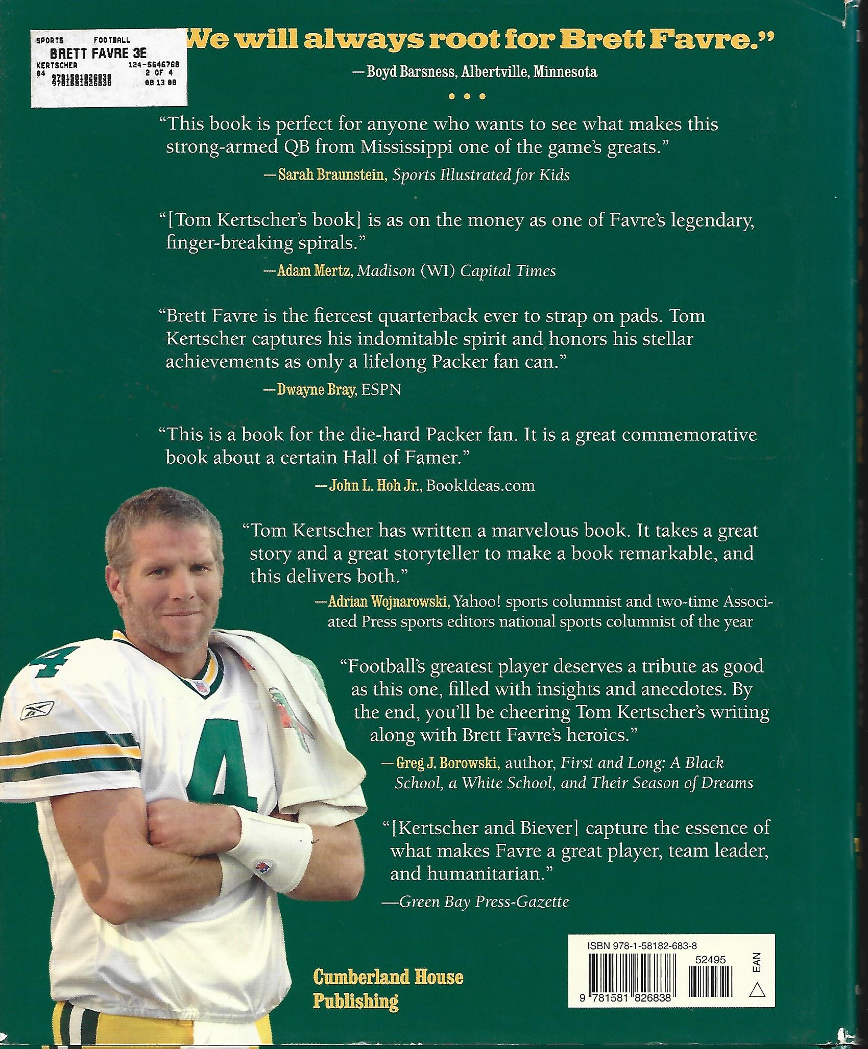 Brett Favre: A Packer Fan's Tribute The Final Season: Includes a Game ...