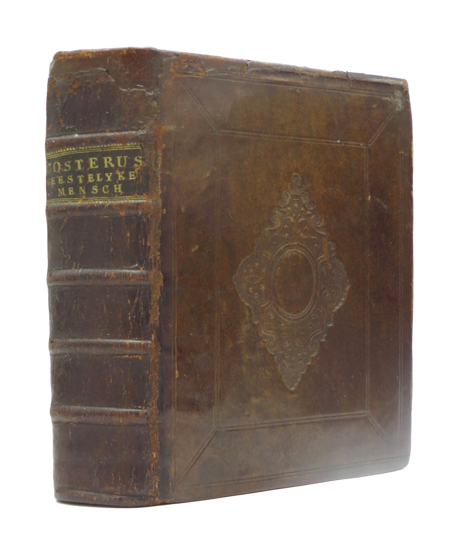 De Geestelyke Mensch, in zyn Begin, Voortgang, en Uyt-Eynde, Voorgestelt in verscheyden Predikatien. Vyfde Druk. Costerus, Florentius [ ]