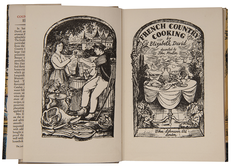 French Country Cooking. - DAVID, Elizabeth; MINTON, John (illustrator).