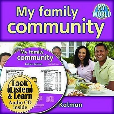 My Family Community - CD + Hc Book - Package - Bobbie Kalman