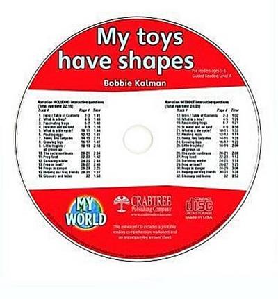 My Toys Have Shapes - CD Only - Bobbie Kalman