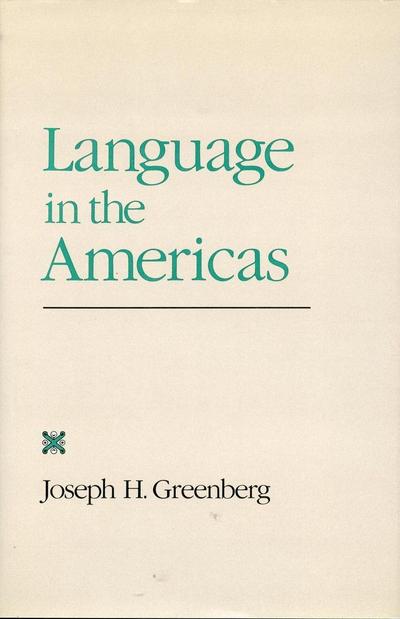 Language in the Americas - Joseph H. Greenberg