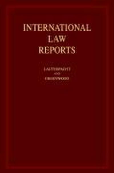 International Law Reports: Consolidated Table of Treaties, Volumes 1-125 - Elihu Lauterpacht