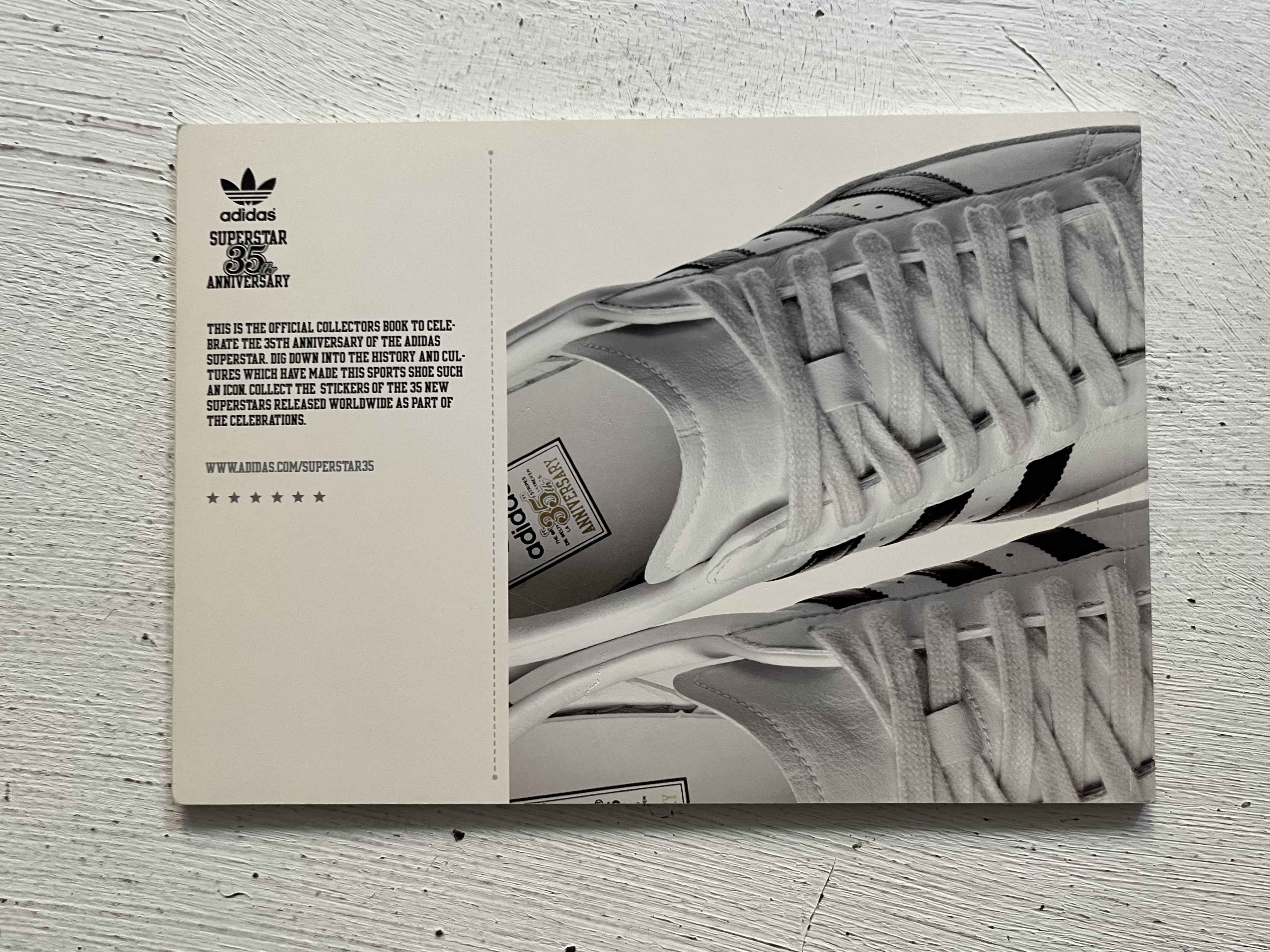 Permeabilidad Intestinos reptiles Adidas Superstar 35th Anniversary Collector's Book by Adi Dassler,  Karl-Heinz Lang: Very Good Soft cover (2005) | Aeon Bookstore