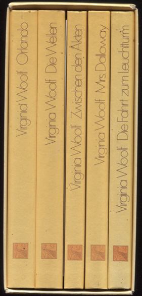 Romane. Mr. Dalloway / Die Fahrt zum Leuchtturm / Orlando / Die Wellen / Zwischen den Akten. Aus dem Englischen von Herberth E. und Marlys Herlitschka. - Woolf, Virginia