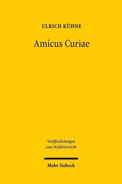 Amicus Curiae (Paperback) - Ulrich Kuehne