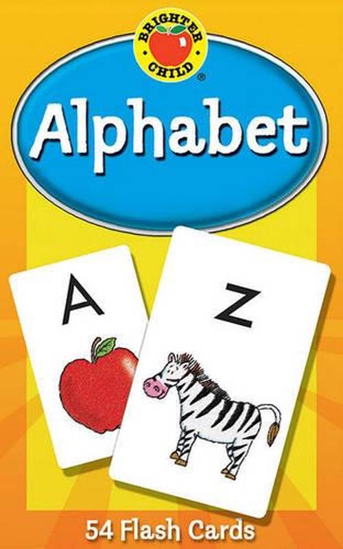 Alphabet, 54 Flash Cards (Paperback) - School Specialty Publishing