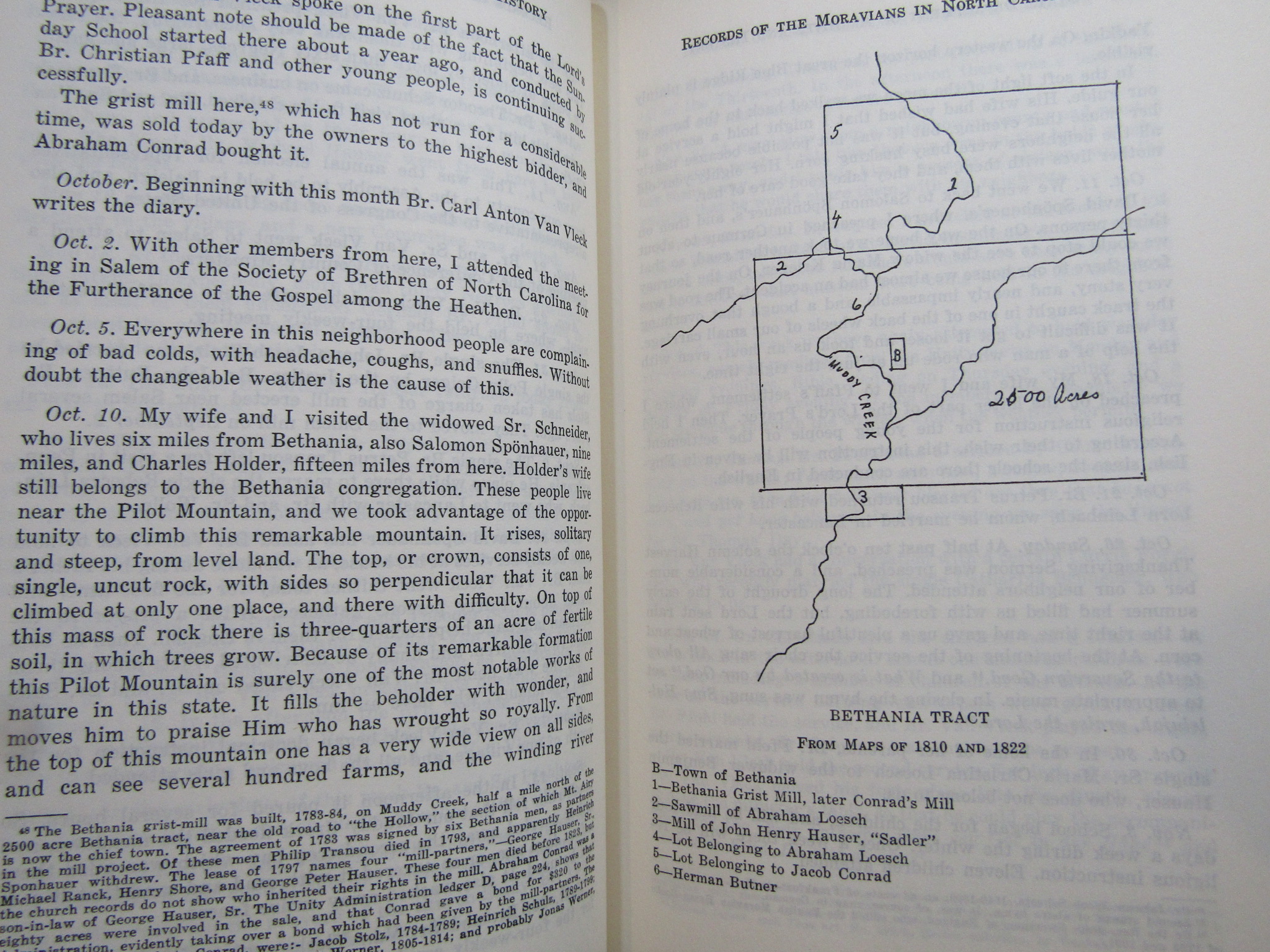 Records of the Moravians in North Carolina. Volume VIII (8) 18231837