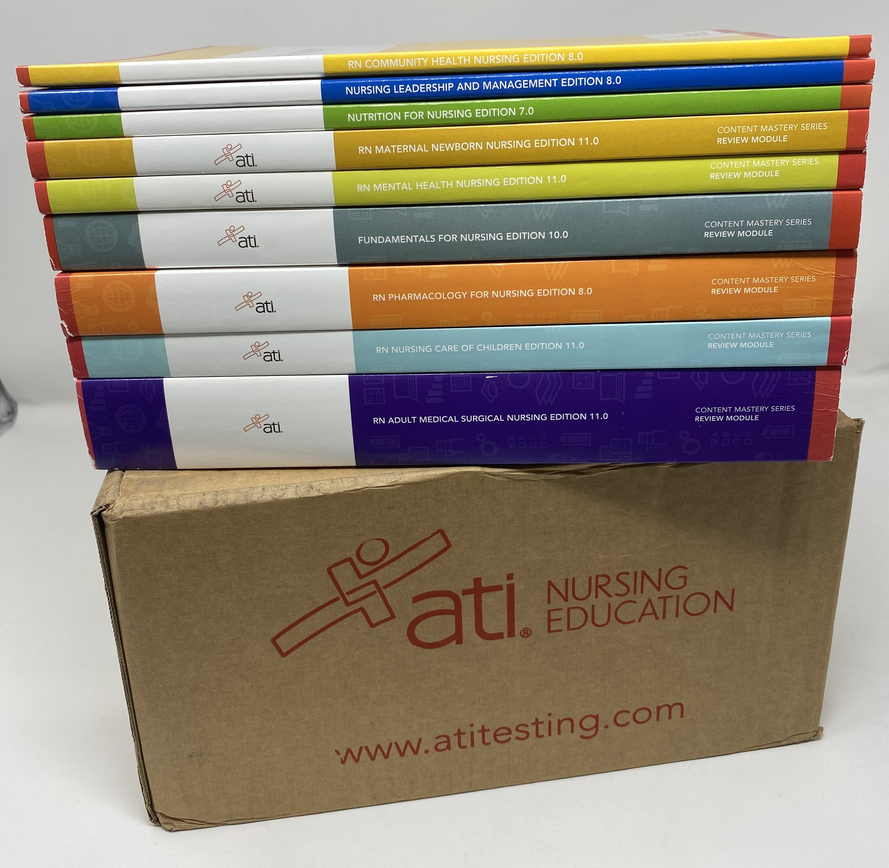 ATI Nursing Education RN Content Mastery Series Review Module 2019 SET