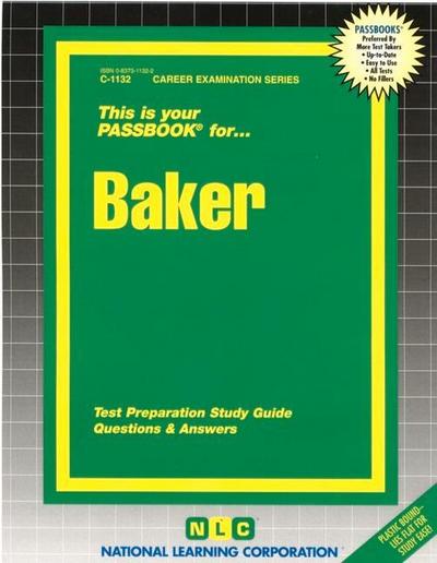 Baker: Passbooks Study Guide - National Learning Corporation