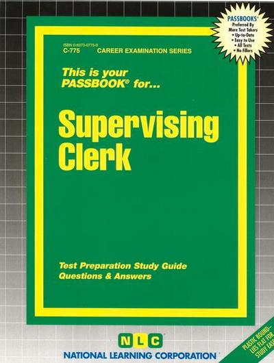 Supervising Clerk - National Learning Corporation