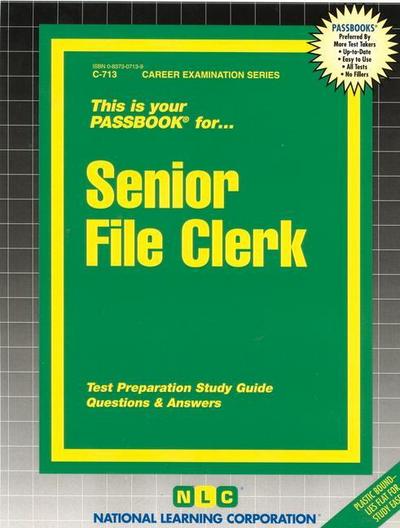Senior File Clerk, 713 - National Learning Corporation