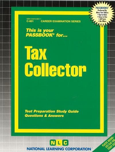 Tax Collector: Passbooks Study Guide - National Learning Corporation