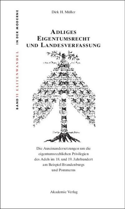 Adliges Eigentumsrecht und Landesverfassung : Die Auseinandersetzungen um die eigentumsrechtlichen Privilegien des Adels im 18. und 19. Jahrhundert am Beispiel Brandenburgs und Pommerns - Dirk H. Müller