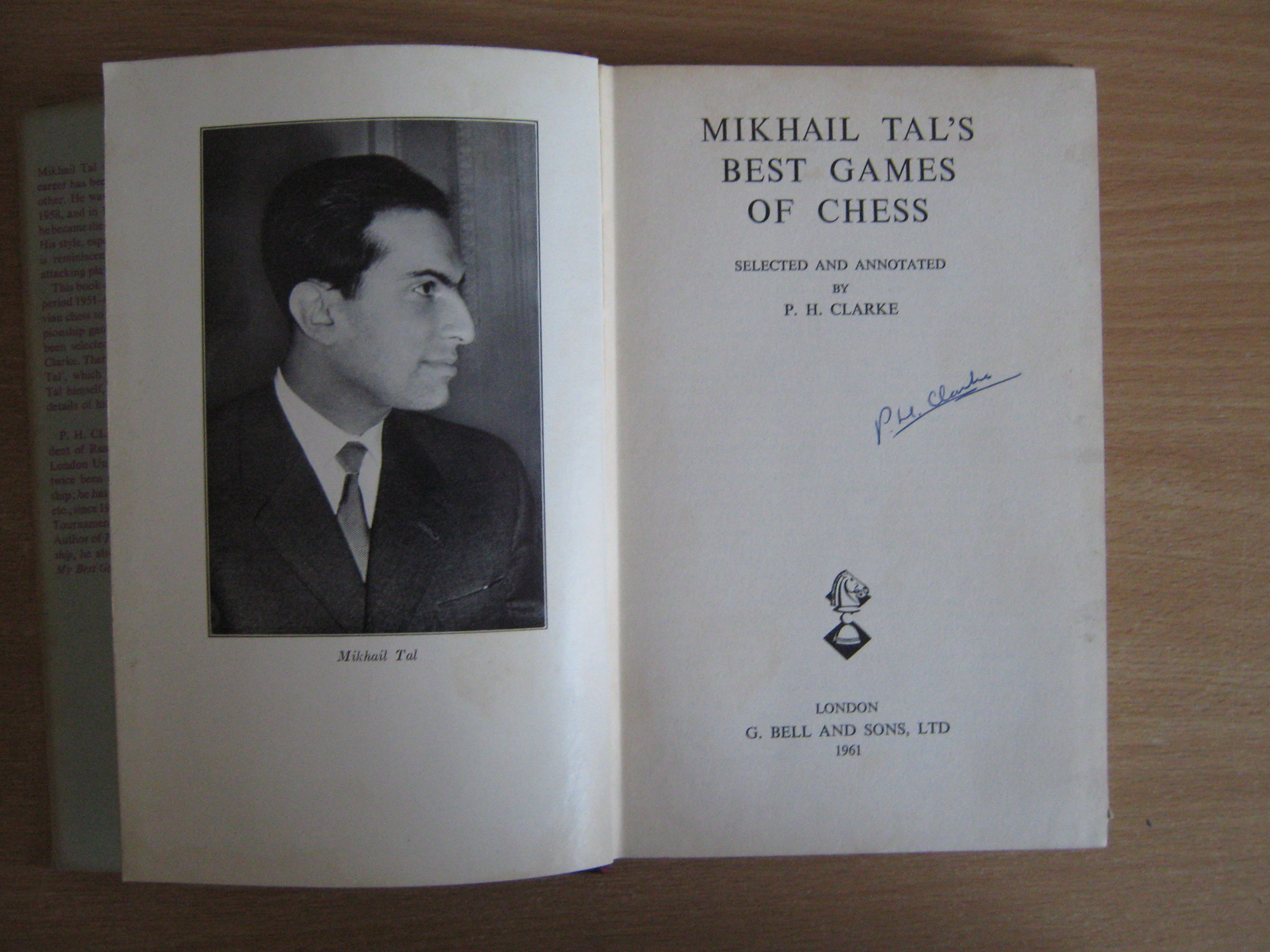 Mikhail Tal, First Edition - AbeBooks