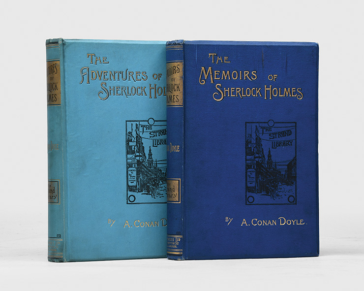 The Adventures of Sherlock Holmes; [and] The Memoirs of Sherlock Holmes. - DOYLE, Arthur Conan.