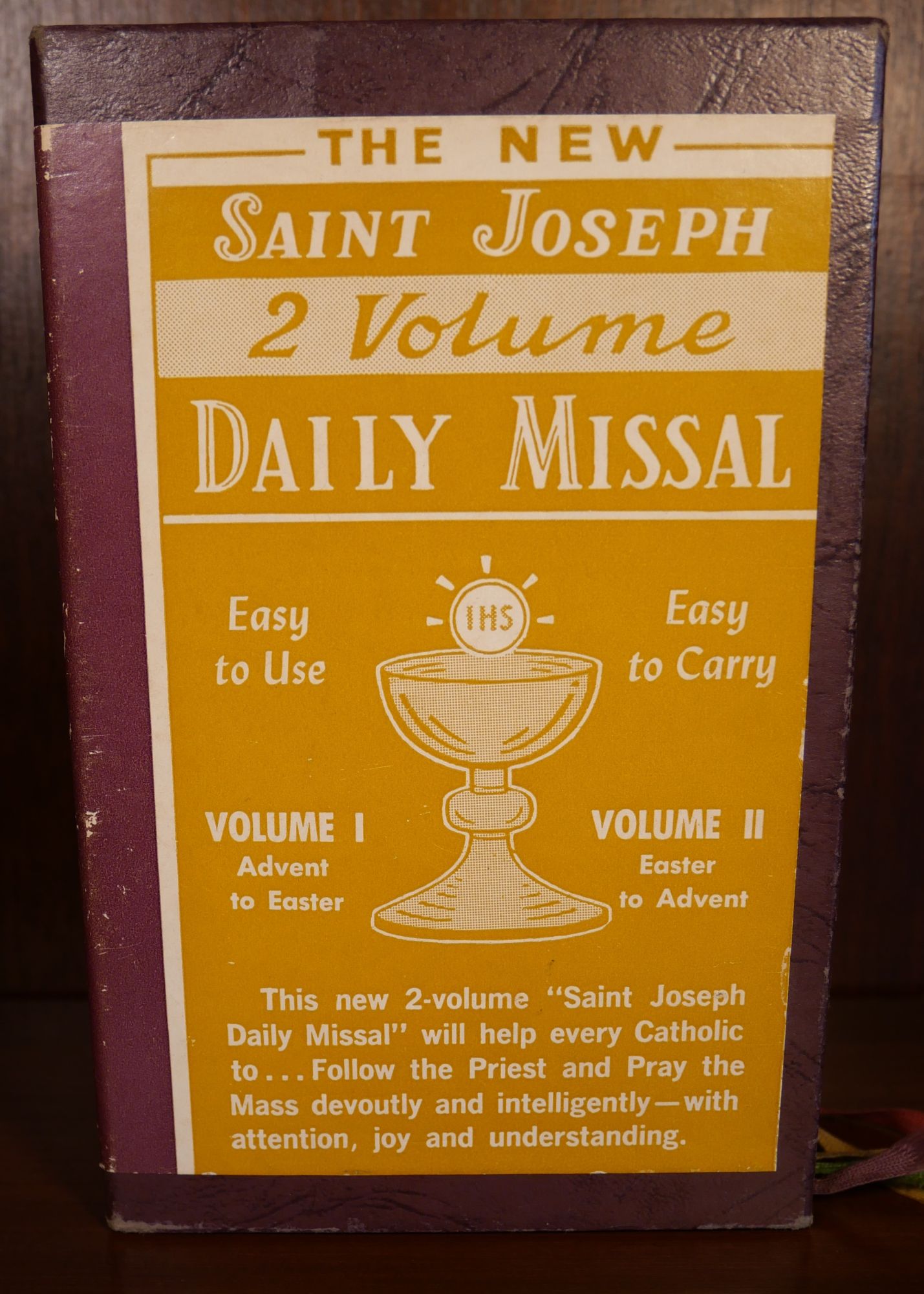 Saint Joseph Daily Missal 2 Volumes Rev. Hugo H. Hoever [ ] [Hardcover]