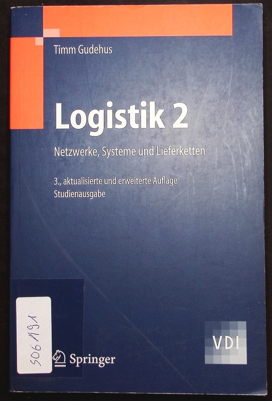 Logistik 2. - Gudehus, Timm