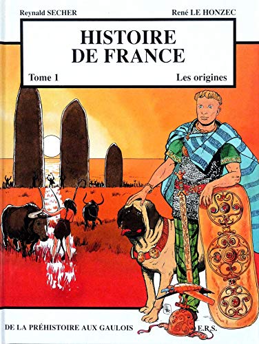 Histoire de France T1 Les origines - De la Préhistoire aux Gaulois - Secher Reynald Le Honzec René