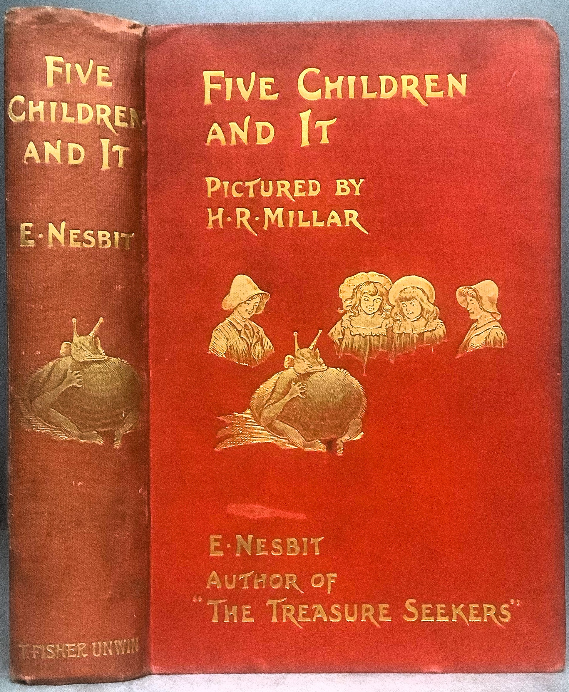 FIVE CHILDREN AND IT Illustrated by H. R. Millar by Nesbit, E ...
