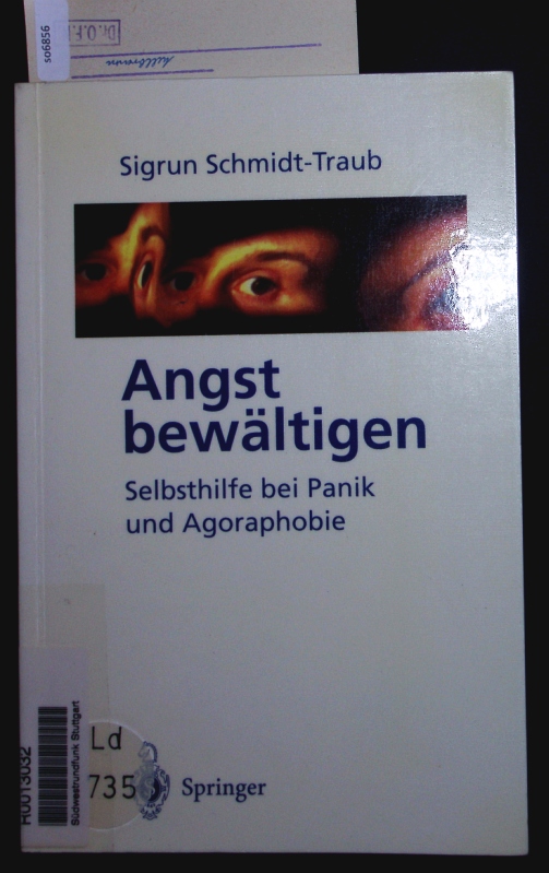 Angst Bewältigen. Selbsthilfe Bei Panik und Agoraphobie. - Schmidt-Traub, Sigrun