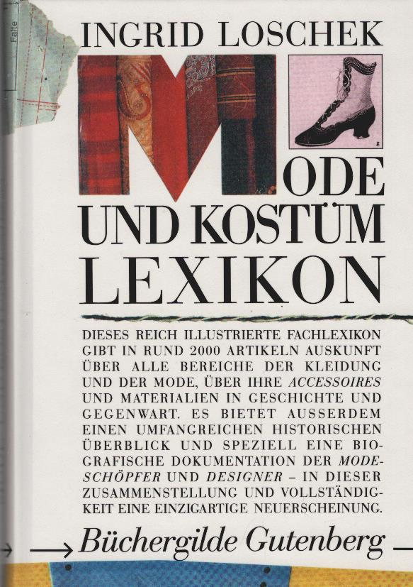 Mode- und Kostümlexikon. - Loschek, Ingrid