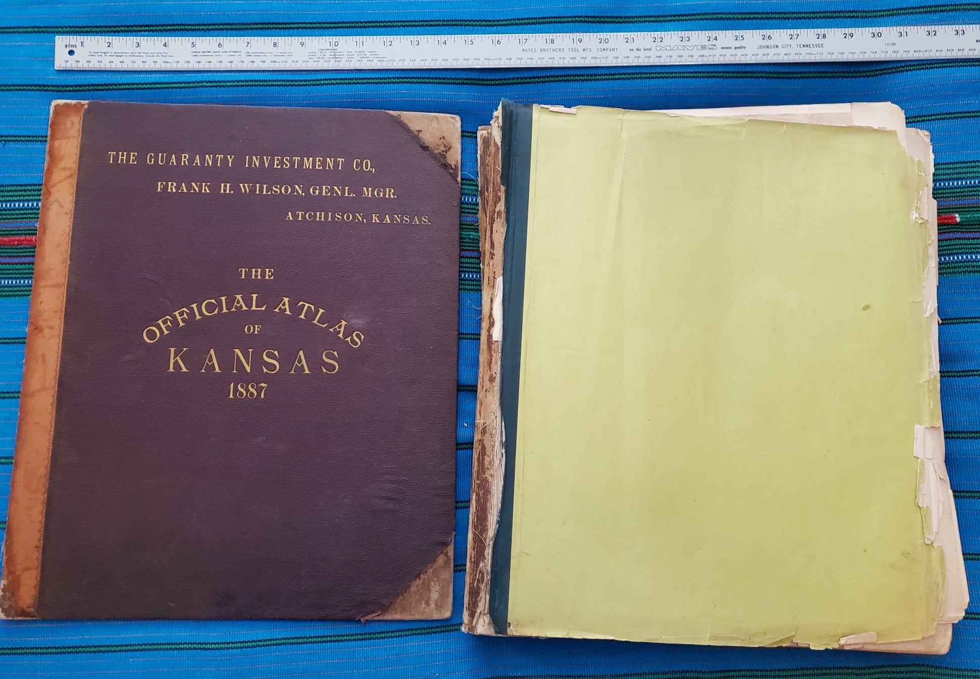THE OFFICIAL STATE ATLAS OF KANSAS: Compiled from Government Surveys ...
