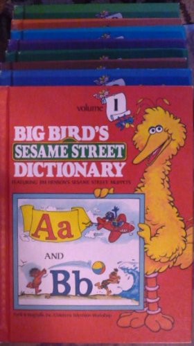 Big Bird's Sesame Street Dictionary (complete set, volume 1-8) [Fair]