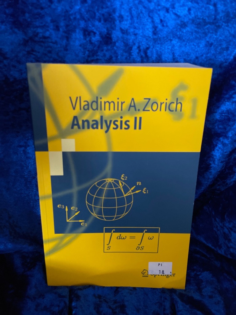 Analysis II (Springer-Lehrbuch) (v. 2) (German Edition) - Schüle, J. und V. A. Zorich