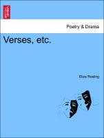 Verses, etc. - Rosling, Eliza